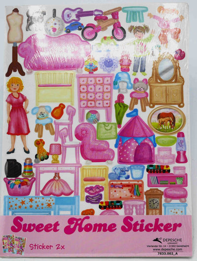 Sweet Home Adesions, 2 fogli 4833a2