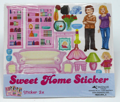 Sweet Home Stickers 2 Hojas SW10438