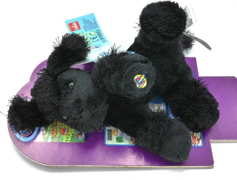 Webskinz Plush Hondje Black 18 cm lungo