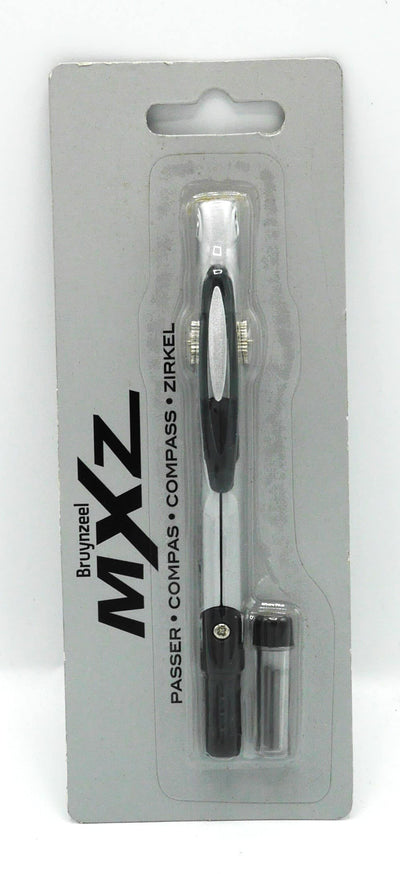 Bruynzeel MXZ Passer 2 mm que incluye 2 lápices de repuesto gris plateado