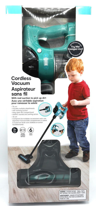Playgo Toy Aspirumer con sonidos que chupa potencia y 2 piezas de diseño.