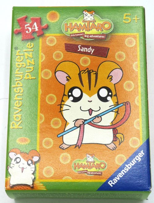 Mini rompecabezas de hamtaro 54 piezas