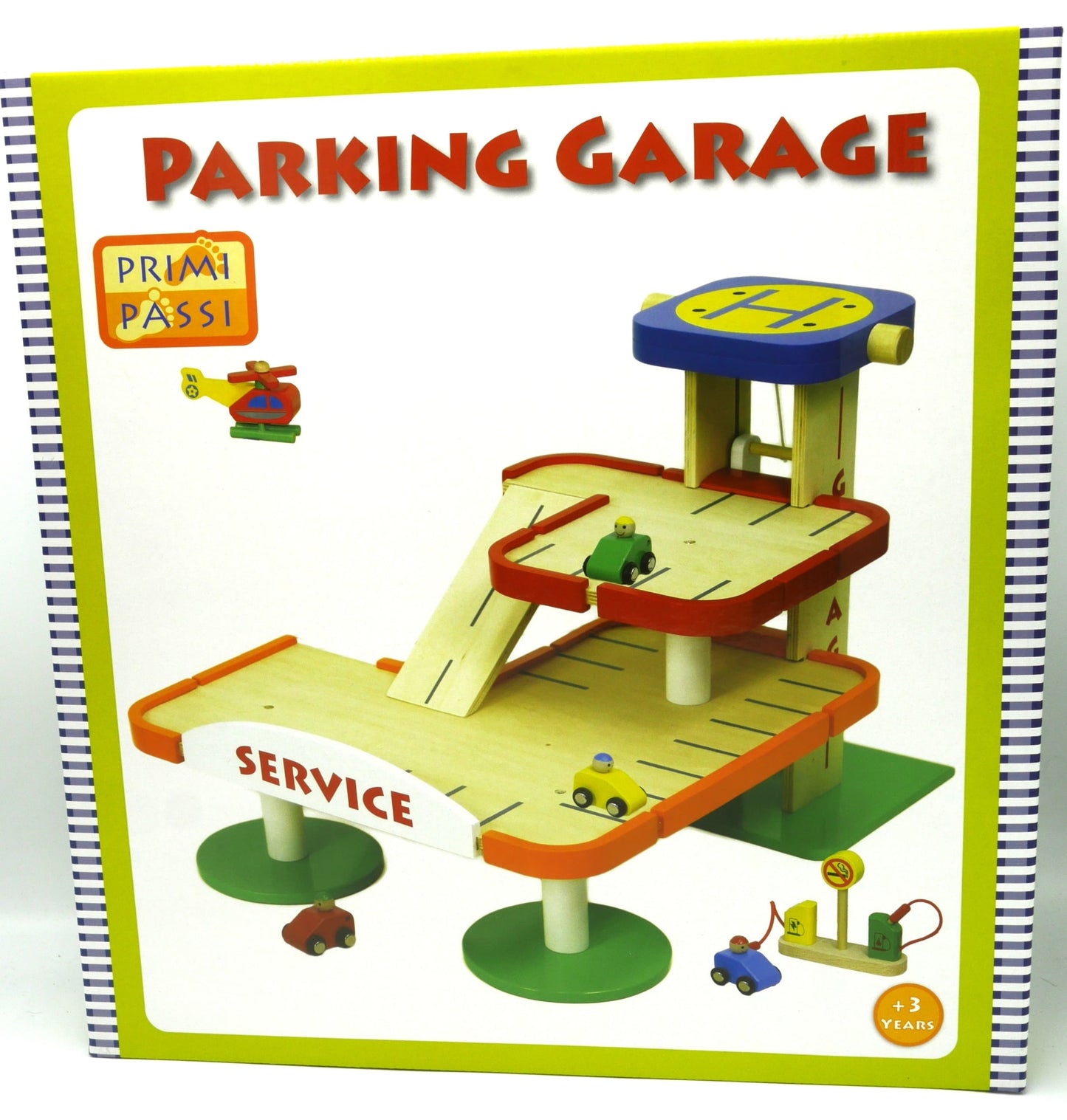 Garaje de madera Jonotoys primi passi
