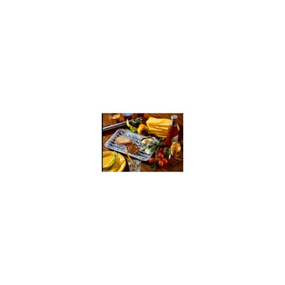 Papstar grill dishes aluminum 34.5cm 5 pieces