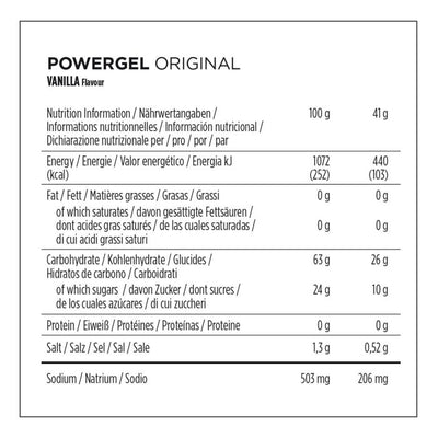 Powerbar powergel originale (24 x 41gr) - vaniglia