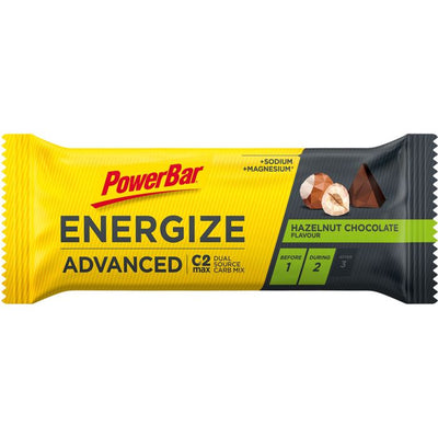 Powerbar energize advanced (15 x 55gr) - cioccolato nocciola