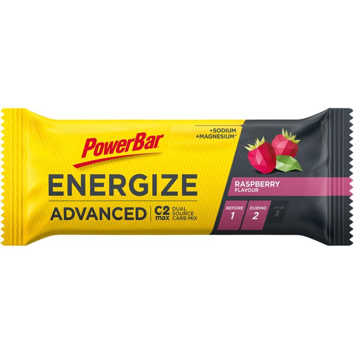 Powerbar energize advanced (15 x 55gr) - frambuesa