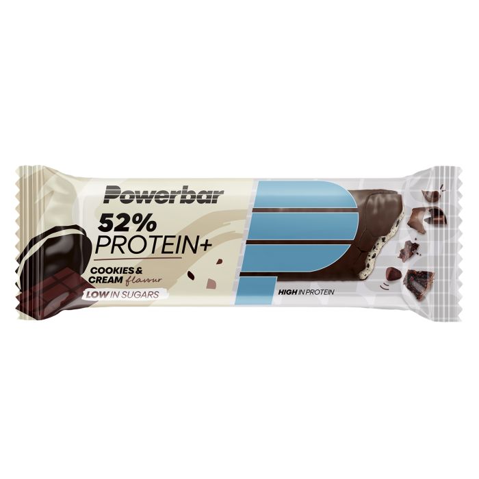 Powerbar 52% proteine+ (20 x 50gr) - crema biscotto