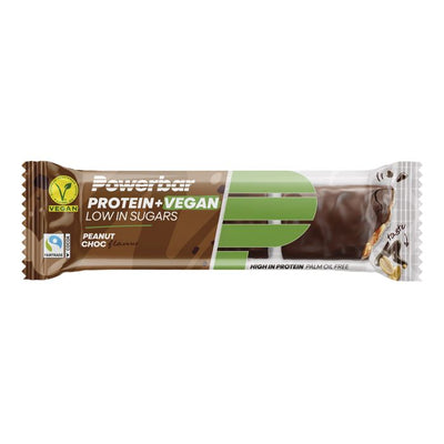 Powerbar protein+ vegan (12 x 42gr) - chocolate con cacahuete