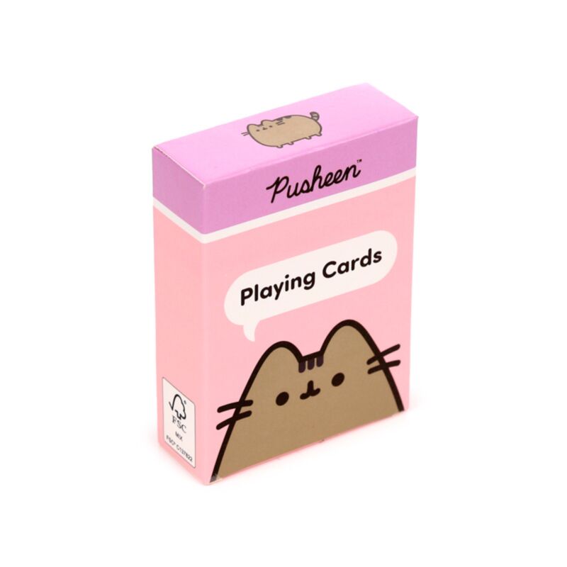 Pushen the Cat Playing Card Card Game