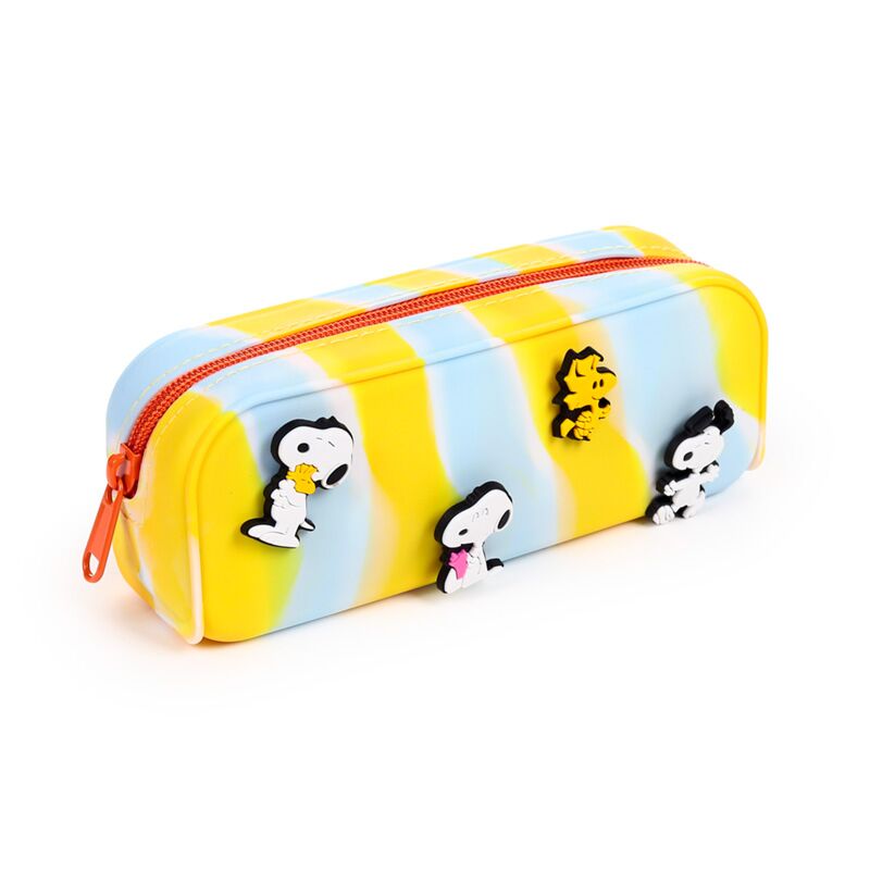 Astuccio in silicone Peanuts Snoopy Woodstock