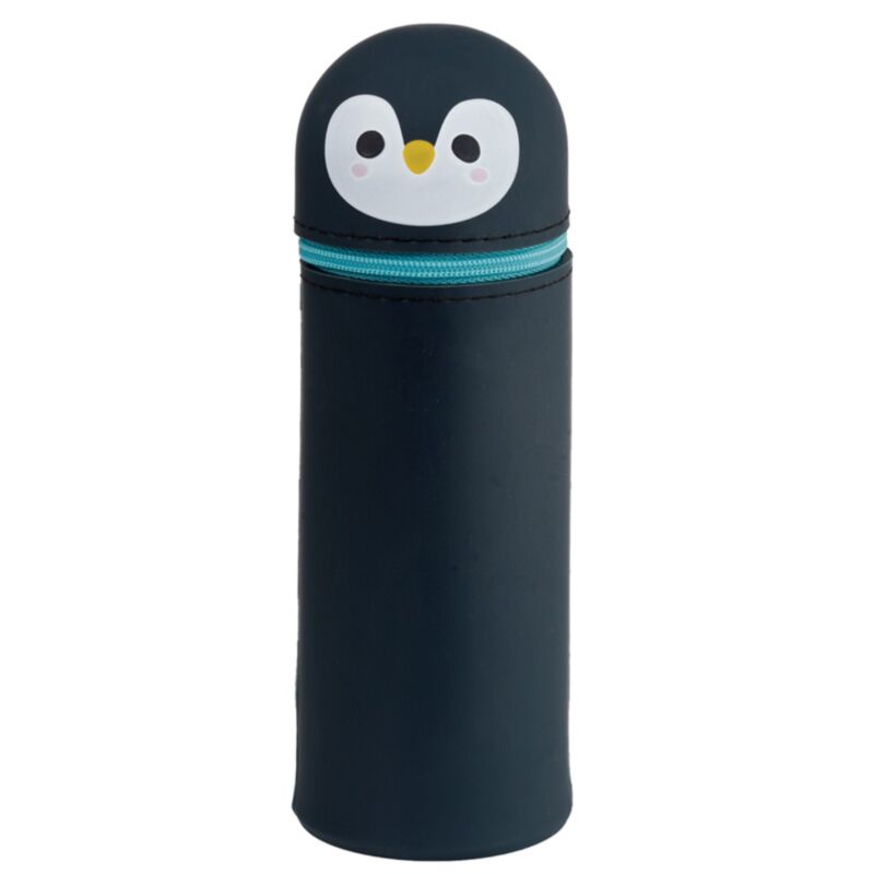 Adoramals Penguin silicona lápiz de pie