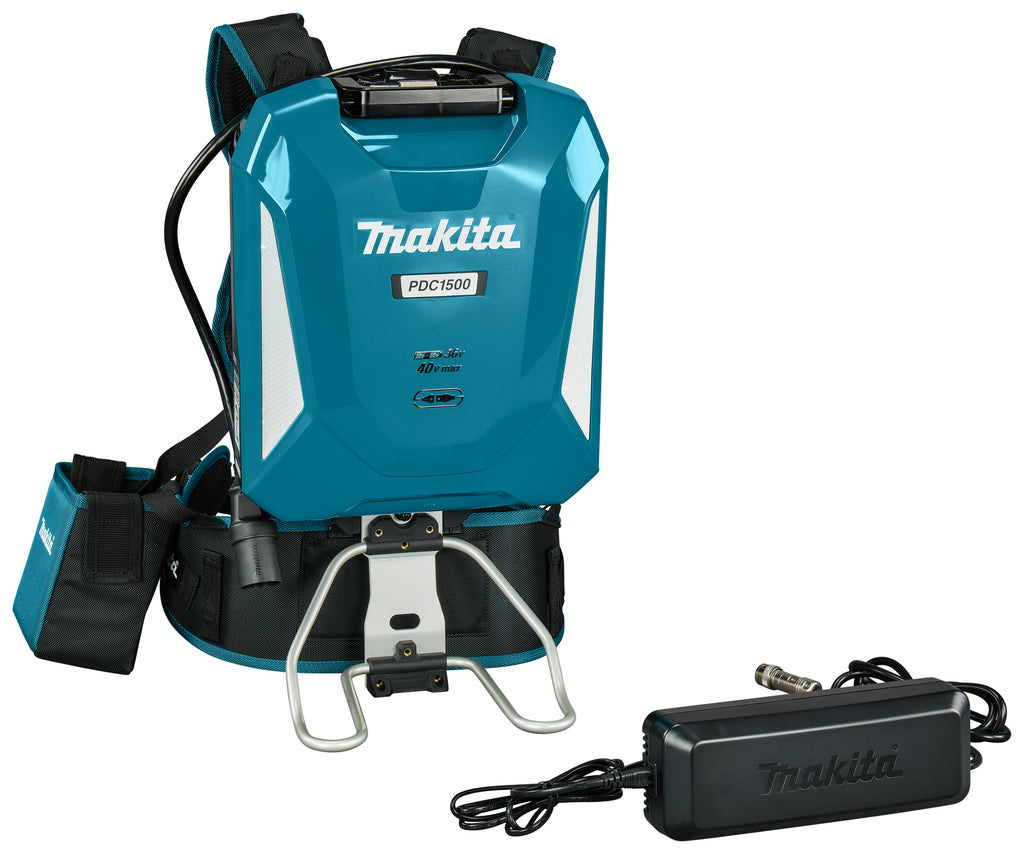 Accesorios makita mochila batería pdc1500 incl. cargador dc4001 - pdc1500a01