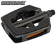Union pedal sp-2890 nero opaco sandblock nero, su cartoncino.