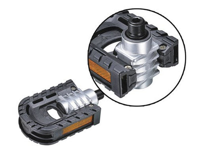 Pedales plegables Union SP-151N Silver de aluminio