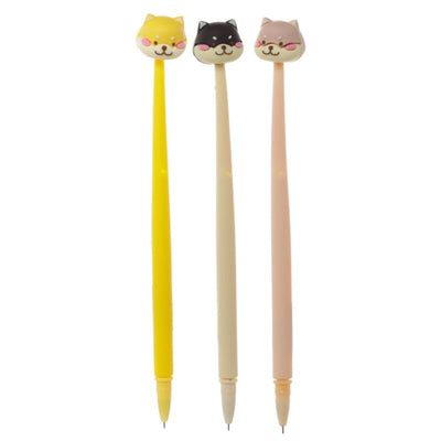 Cutiemals Shiba Inu Fine Writer Penna - Nero