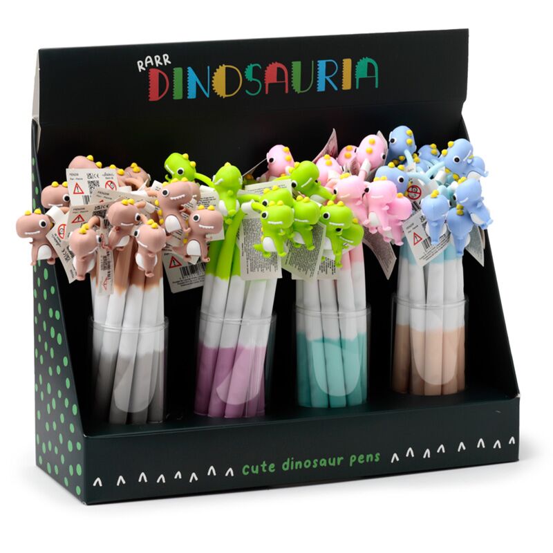 Dinosaur Fine Writer Pen - Negro