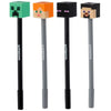 Minecraft Fine Writer Pen Siliconen Top (Alex Steve Creeper Enderman)