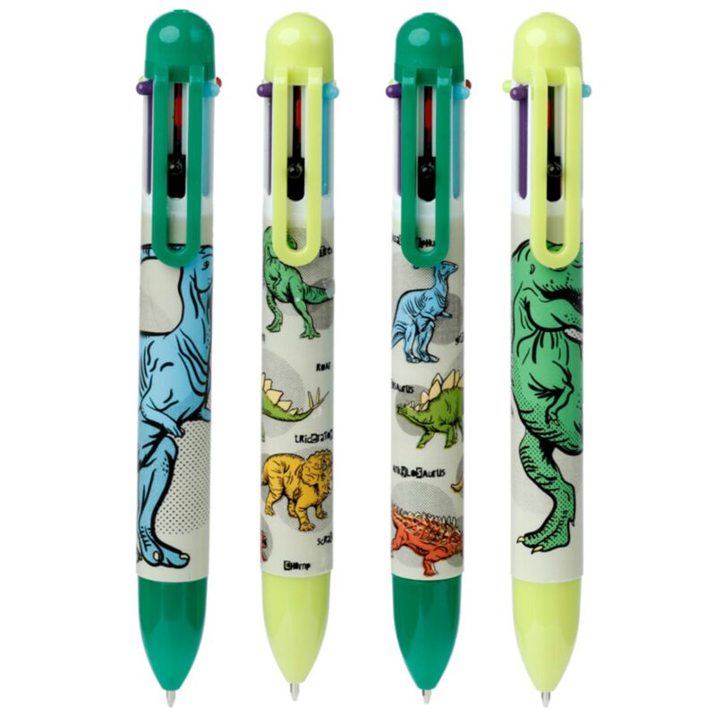 Dinosauria More Colours Pen (6 colori)