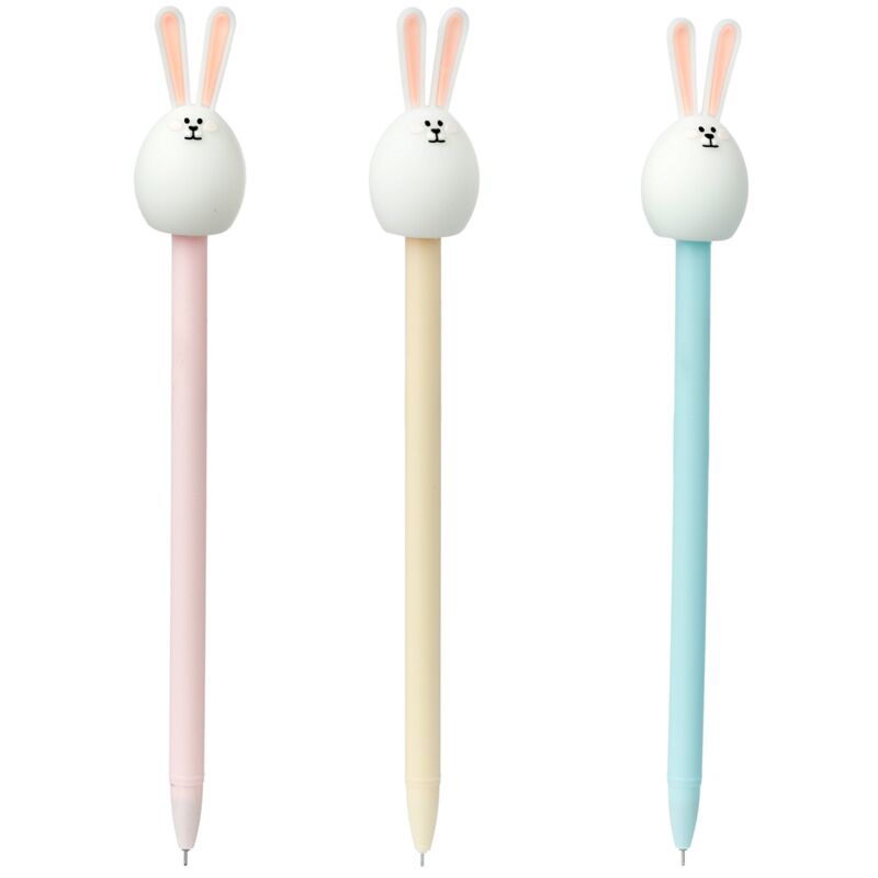 Adoramals Rabbit Fine Writer Penna - Nero