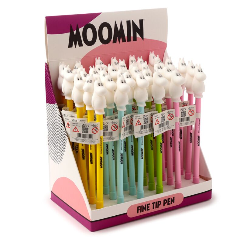 Moomin Fine Writer Pen - Negro