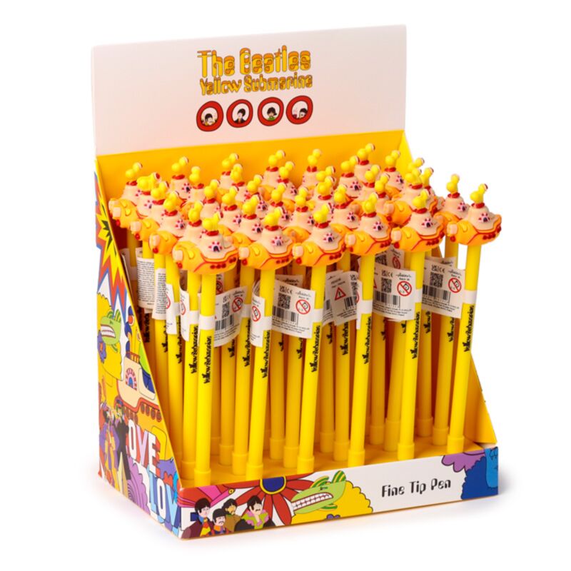 The Beatles Yellow Submarine Fine Writer Pen - Nero