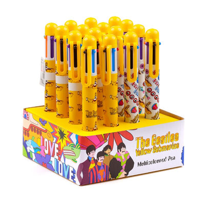 The Beatles Yellow Submarine Penna multi -colorata (6 colori)