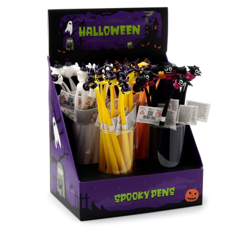 PAZZA PARTY, PUNPINA, SPOOK, PEN SCRITTORE BRATTURA - NERO