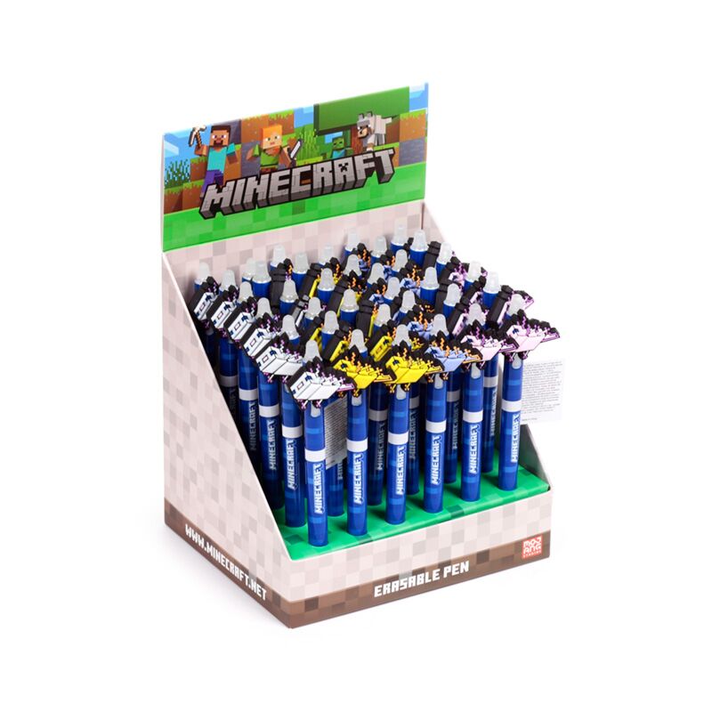 Penna estrattibile credibile con Minecraft in PVC
