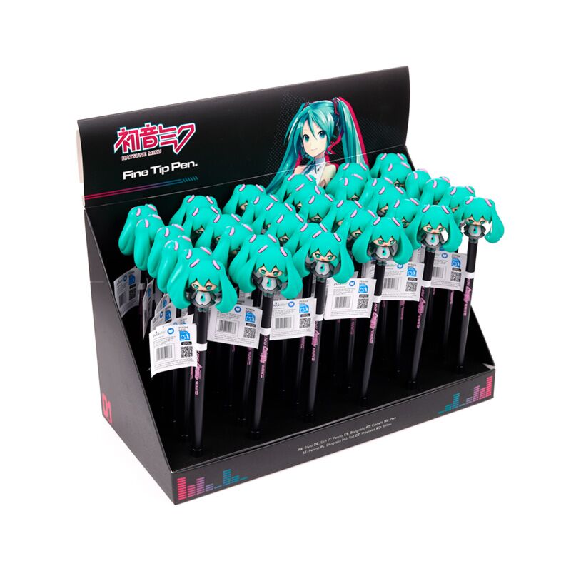 Parte superiore in silicone della penna fineliner Hatsune Miku