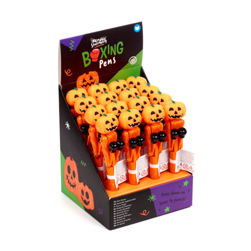 Spook Pumpkin Boxing Pvc Pen - Nero