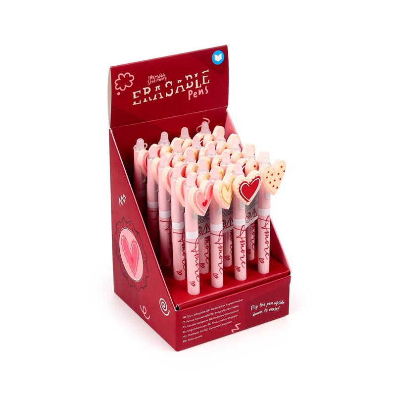 Penna cancellabile Inkredible, decorazione a forma di cuore