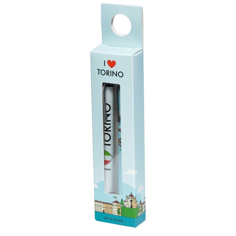 I Heart Torino Duo Pen Set Black