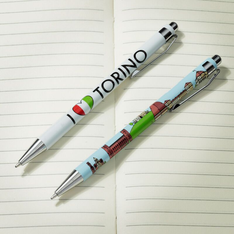 I Heart Torino Duo Pen Set Black
