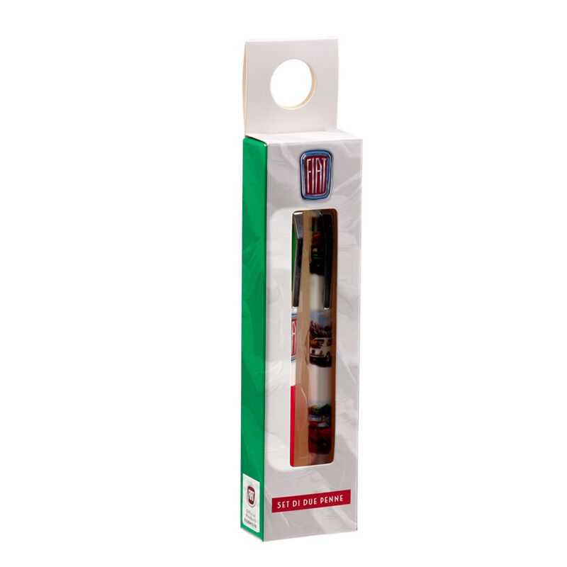 Fiat 500 Retro Duo Pen set Negro