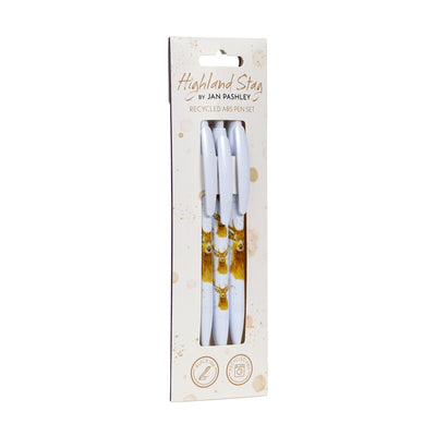 Jan Pashley Wild Hert riciclato ABS (RABS) Set di penne a 3 pezzi