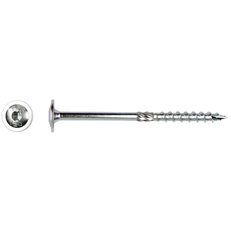 Pgb-europe pfs+ | pfs flenskophoutschroef t40 ø 8x140 zn | 50 st pfettg001008001403