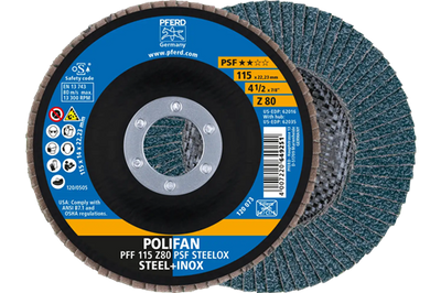 Pferd lamellenschijf 115mm z80 steelox | 10 stuks