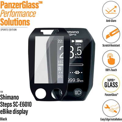 Panzerglass Shimano Passaggi E6010 Screen Protector è antiflettente