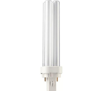 Lampada Philips master pl-c 18w 827 2p g24d-3 bianco extra caldo