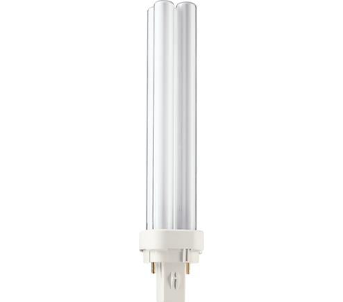 Lampada Philips master pl-c 26w 827 2p g24d-3 bianco extra caldo