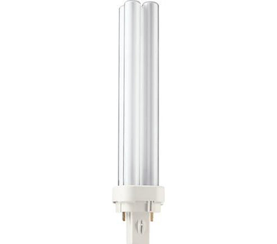 Lampada Philips master pl-c 26w 827 2p g24d-3 bianco extra caldo