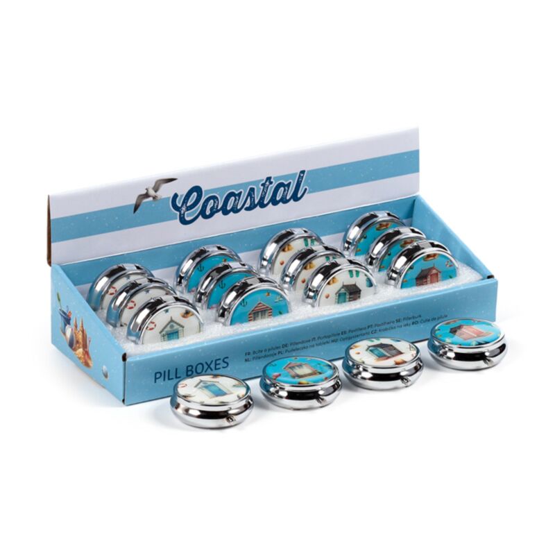 Caja de píldoras costeras