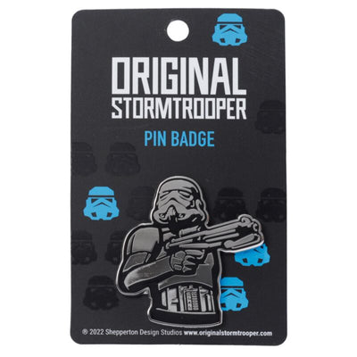 La insignia de esmalte de esmalte Stormtrooper original