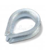 Calza a punta 4mm zincata