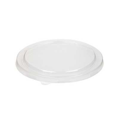 Coperchio in pla Natureko per insalatiera in pla kraft 480 750ml 15ø