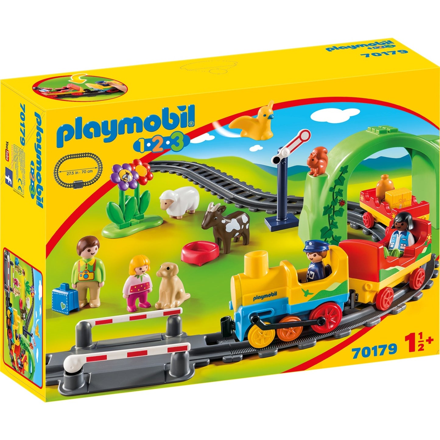 Playmobil 1.2.3. Il mio primo treno 70179