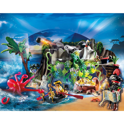 Caccia al calendario dell'avvento Playmobil nel pirata inha