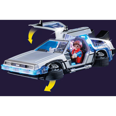 Playmobil torna al futuro Delorean
