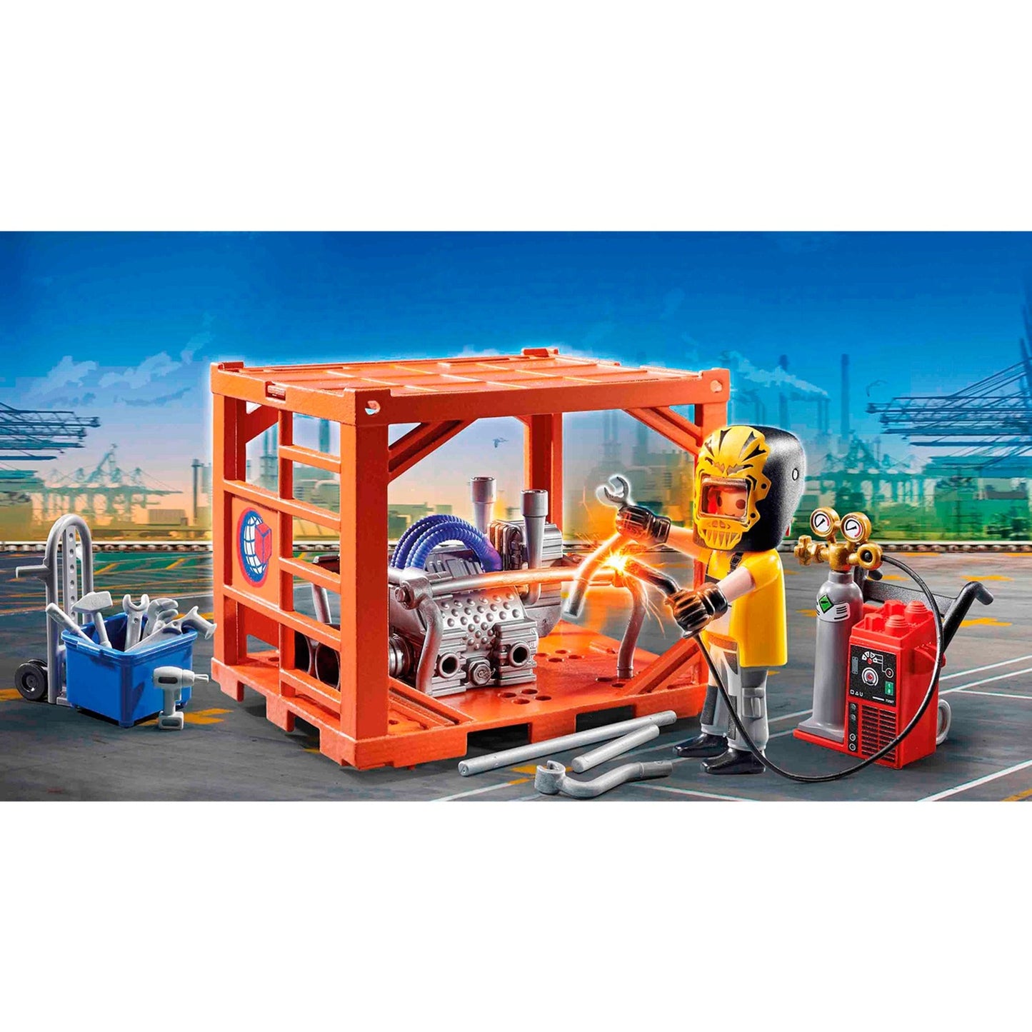 Playmobil City Action Container Production